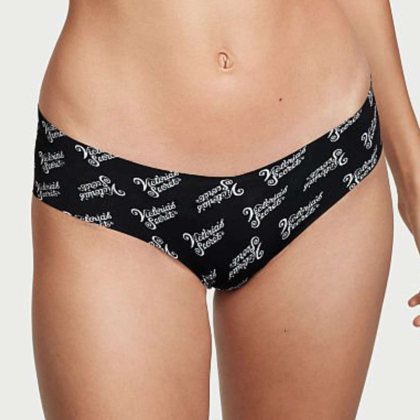 Victoria's Secret Women's Sexy Illusions No-show Logo Print Cheeky Panty