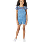 Vigoss Youth Girl's 2-Piece Cotton T-Shirt and Denim Overall Shortall Set