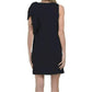 Vince Camuto Women's Shoulder Bow Cocktail Party Mini Dress