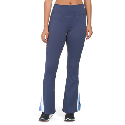 WILO Women's High Rise Split Hem Leggings Active Flare Pants