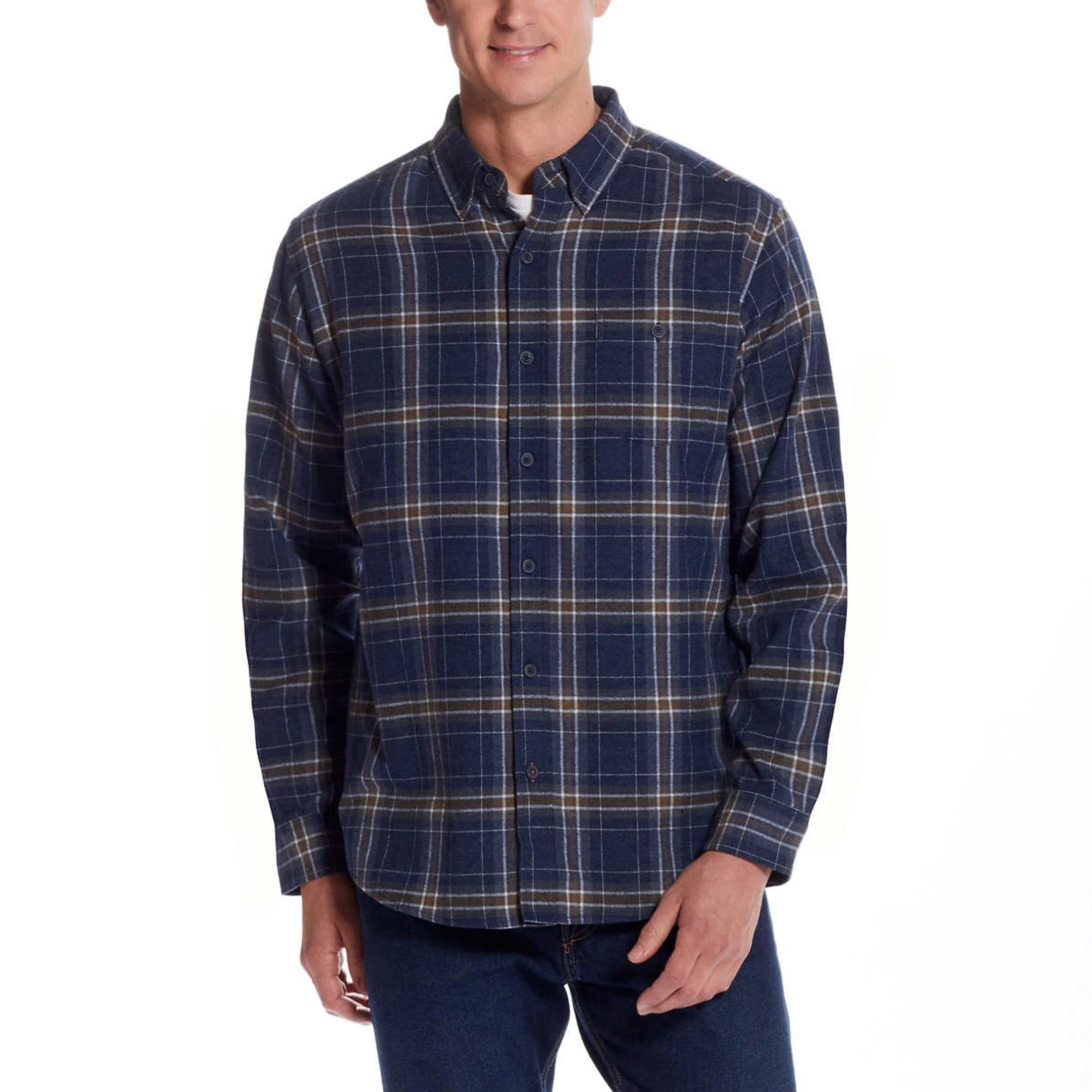 Weatherproof men's sales flannel shirts