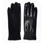 Le Luxe Collection Women's Faux Leather Cinched Wrist Touch Screen Gloves
