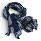 Women's Jewel Print Wrinkle Scarf Cover-Up Shawl