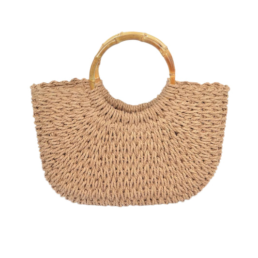 Women's Woven Braided Summer Clutch