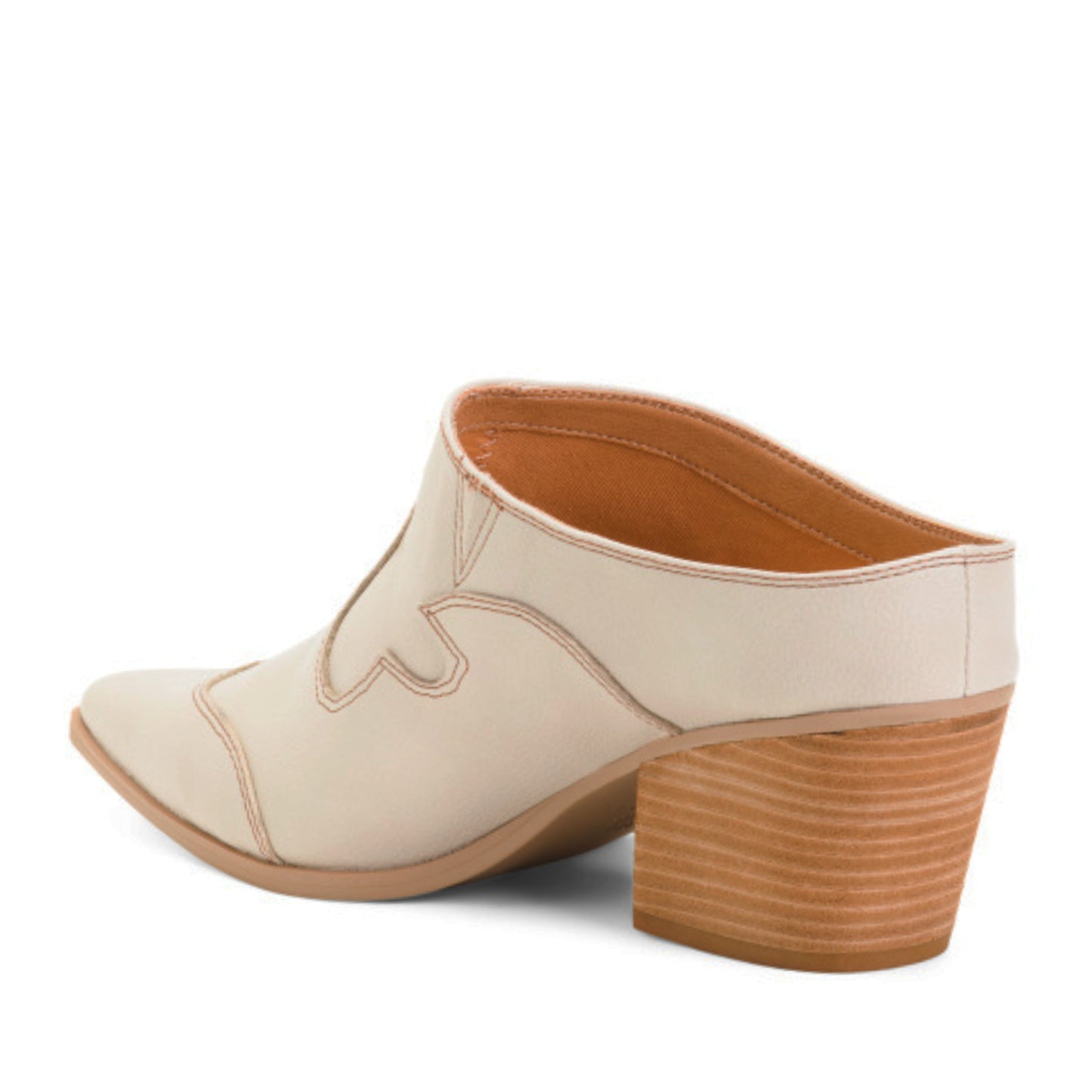 YELLOW BOX Women's Cyan Western Slip-on Shoes Heeled Mules