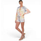Young Fabulous & Broke Women's Rowan Tie Dye Sweatshirt Top & Shorts Collection
