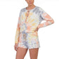 Young Fabulous & Broke Women's Rowan Tie Dye Sweatshirt Top & Shorts Collection