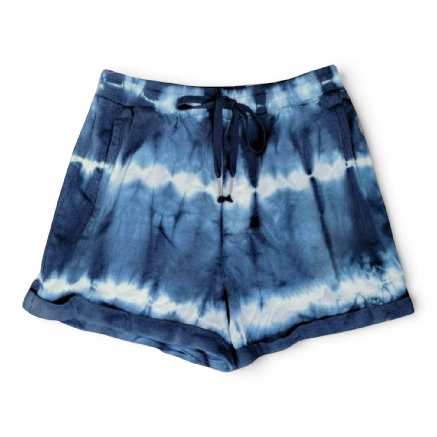 Young Fabulous & Broke Tie Dye Drawstring Waist Cotton Parker Shorts