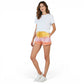 Young Fabulous & Broke Women's Tie Dye Drawstring Waist Cotton Parker Shorts