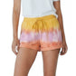 Young Fabulous & Broke Tie Dye Drawstring Waist Cotton Parker Shorts