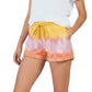 Young Fabulous & Broke Tie Dye Drawstring Waist Cotton Parker Shorts