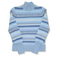 Aspen Women's Super Soft Knit Fair Isle Funnel Neck Sweater