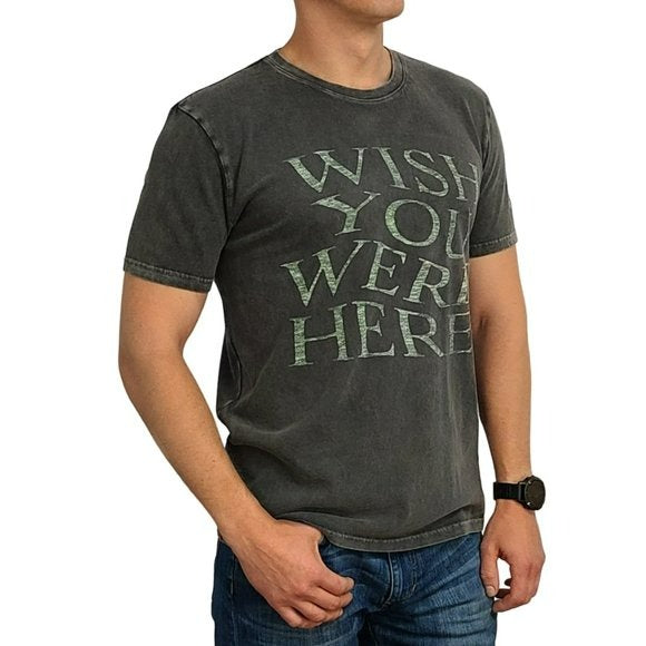 Lucky Brand Men's Pink Floyd Wish You Were Here Graphic Print Cotton T-Shirt