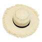 ASOS Fringe Edge Woven Straw Beach Sun Hat
