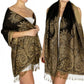 Women's Large Paisley Pashmina Shawl Wrap
