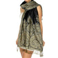 Women's Reversible Paisley Pashmina Shawl Evening Wrap