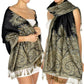 Women's Reversible Paisley Pashmina Shawl Evening Wrap