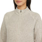 Storm Pack Women's Quarter Zip Comfort Fit Cozy  Fleece Sweater
