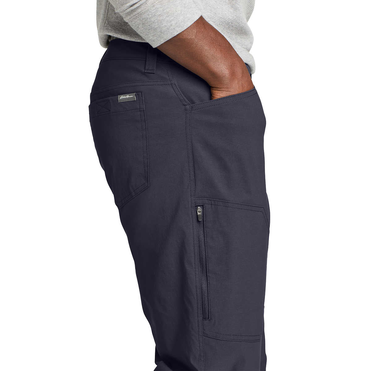 Eddie Bauer Men's Fleece-Lined Pants - Black - 36 x 34