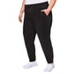 Mondetta Women's High Waist Active Pants Side Pockets Soft Fleece Joggers