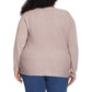 Ella Moss Women's Soft Ribbed Knit V-Neck Sweater