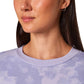 Mondetta Women's Floral Print Eco Soft Lightweight Casual Active Sweatshirt Top