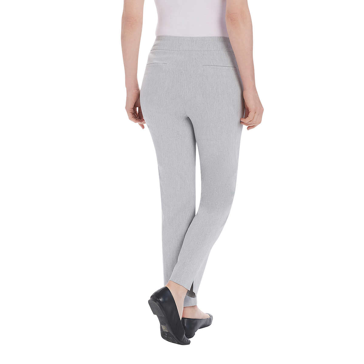 Hilary Radley Ladies' Tummy Control Pull-On Pant with Pockets