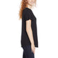 Jessica Simpson Women's Flutter Sleeve Tee Relaxed Fit V-Neck T-Shirt