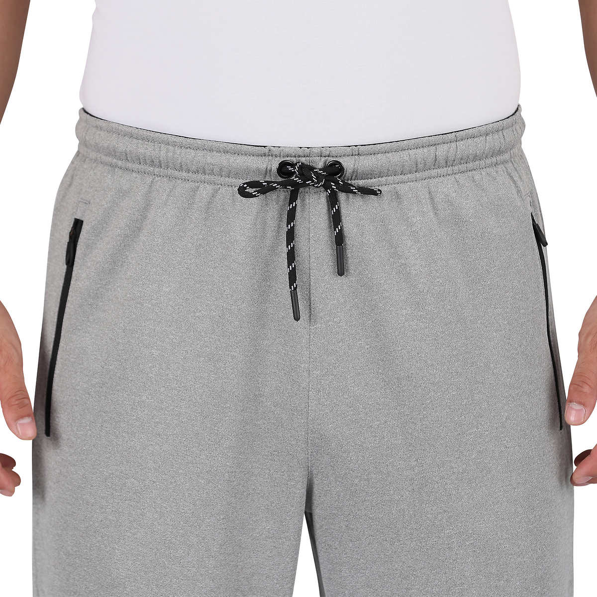 Spyder Active Men's Performance Drawstring Waistband Zip Pockets Active Pants Joggers