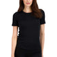 Lucky Brand Women's 3-Pack Crew Neck Tee Lightweight Ribbed Cotton Blend T-Shirt