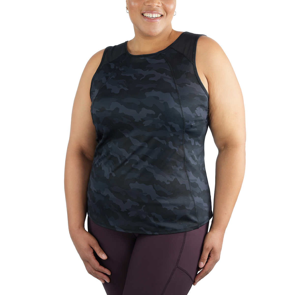 Spyder Women's Moister Wicking Brushed Fabric Active Top Thumb