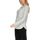 Advent Women's Lightweight Cotton Blend Textured Knit Tunic Sweater
