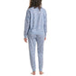 Splendid Women's 2-Piece PJ Soft French Terry Top and Pants Lounge Set
