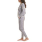 Splendid Women's 2-Piece PJ Soft French Terry Top and Pants Lounge Set