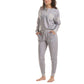 Splendid Women's 2-Piece PJ Soft French Terry Top and Pants Lounge Set