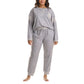 Splendid Women's 2-Piece PJ Soft French Terry Top and Pants Lounge Set