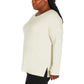 Banana Republic Women's Soft French Terry Relaxed Fit Crewneck Top