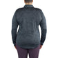 Spyder Women's Tech Soft Moisture Wicking Thumbholes Quarter Zip Active Top