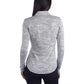 Spyder Women's Tech Soft Moisture Wicking Thumbholes Quarter Zip Active Top