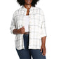 Jachs Girlfriend Women's' Super Soft Flannel Side Pockets Button Front Shirt