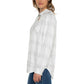 Well Worn Women's' Long Sleeve Classic Plaid Button-Up Shirt