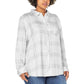 Well Worn Women's' Long Sleeve Classic Plaid Button-Up Shirt
