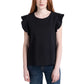 Ecothreads Women's 2-pack Flutter Sleeve Soft Organic Cotton Tee Top