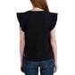 Ecothreads Women's 2-pack Flutter Sleeve Soft Organic Cotton Tee Top