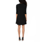 Leota Women's Quarter Sleeve Wrinkle Free Flowy Mini Dress