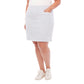S.C. & CO. Women's Built-in Stretch Shorts Front Pockets Tummy Control Skort