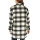 Banana Republic Women's Plaid Midweight Button-up Shirt Jacket