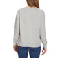 Gloria Vanderbilt Women's  Floral Embroidered Crewneck Pullover Sweater Top