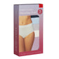 Carole Hochman Women's Multicolor 5-Pack Full Coverage Seamless Soft Brief Panties