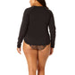 Hurley Women's Long Sleeve UPF 50+ 4-Way Stretch Swim Top Rashguard